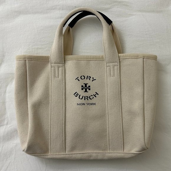 Tory Burch Handbags - Tory Burch Mini Mercer Canvas Tote